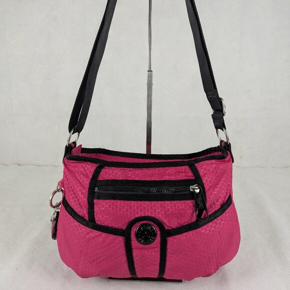 Bolsa Kipling Transversal Pink Crossbody Bag - Clean - 100% AUTH - Quick Ship - Picture 1 of 15